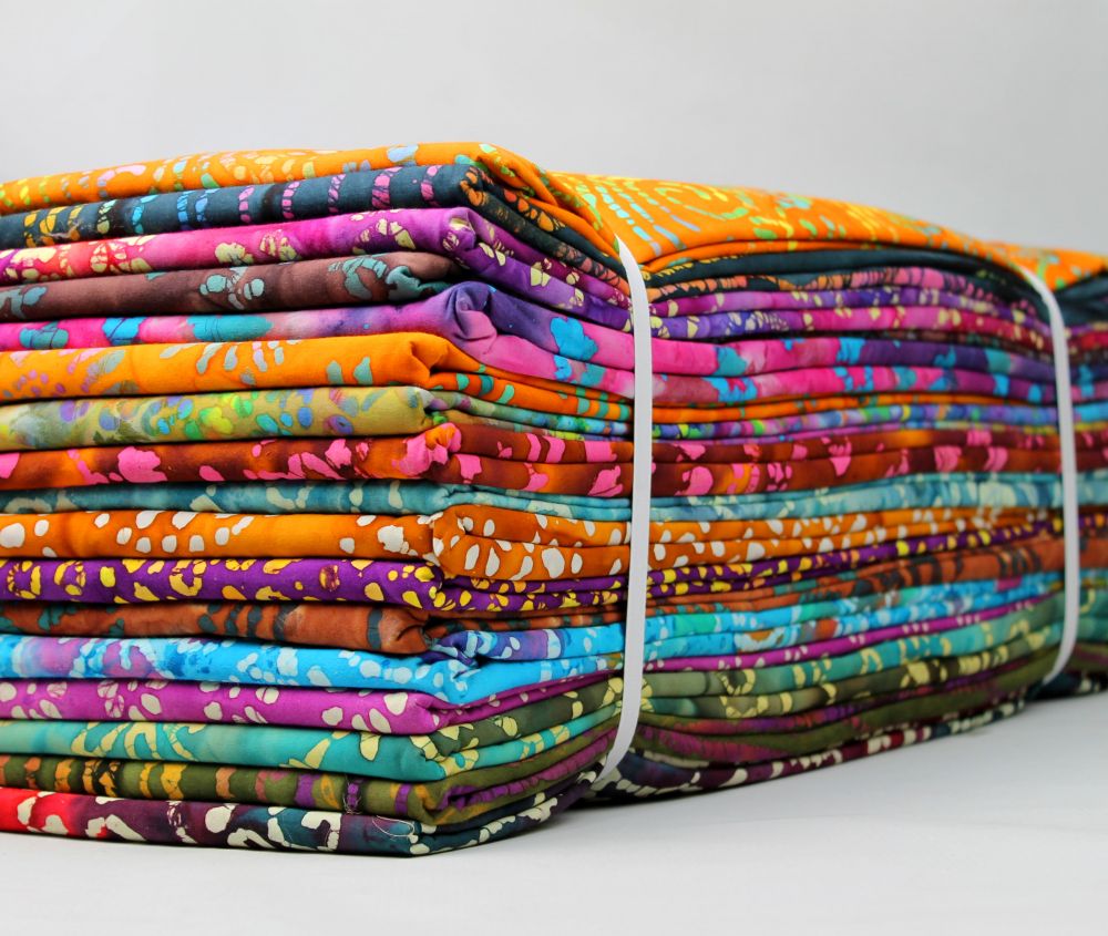 Bundle 45 Quilters Batiks 1 102 Yards 245 Yd Marshall Dry Goods Company